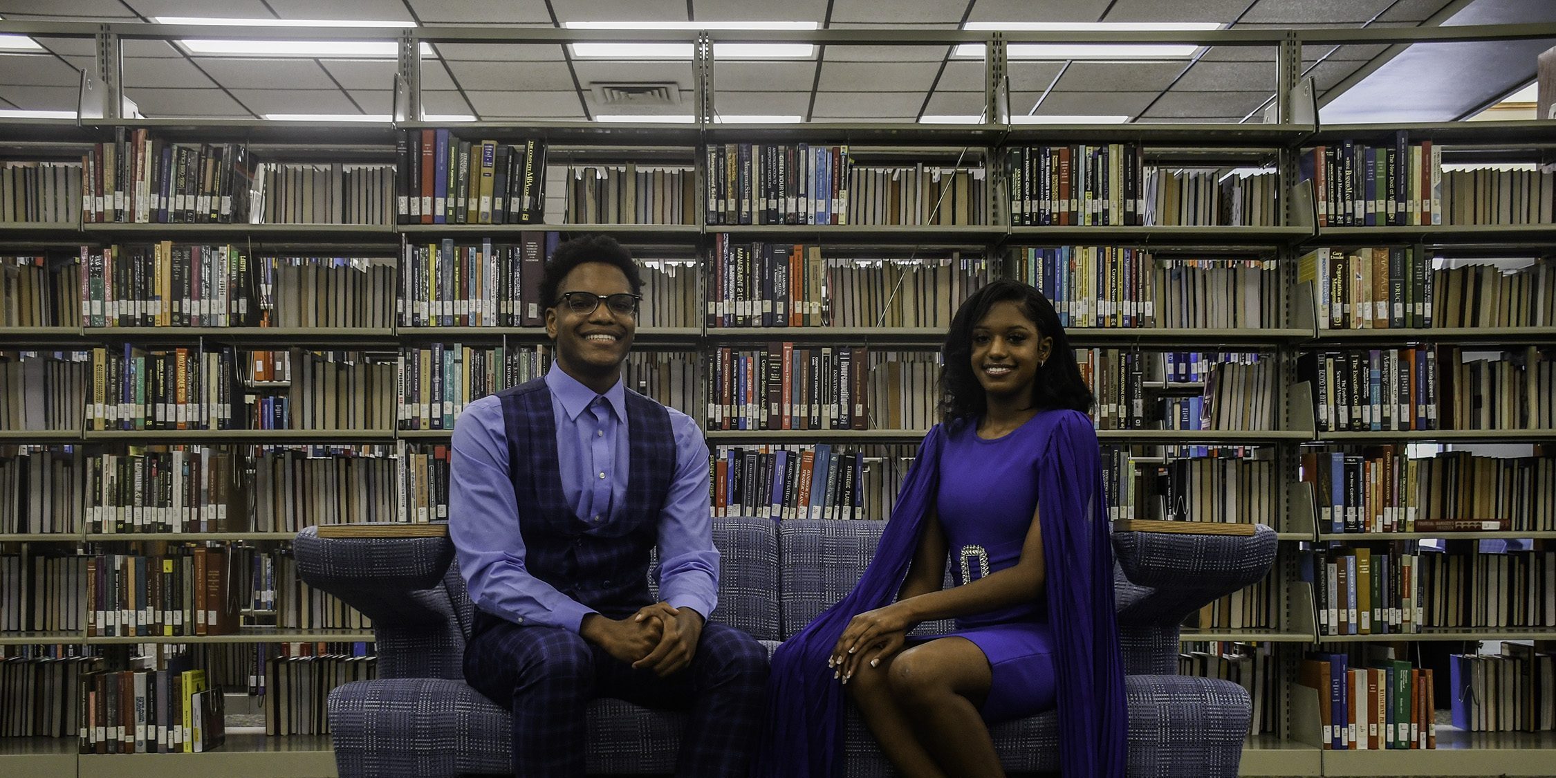 Princesse and Shelton Hawkins scholarship recipients