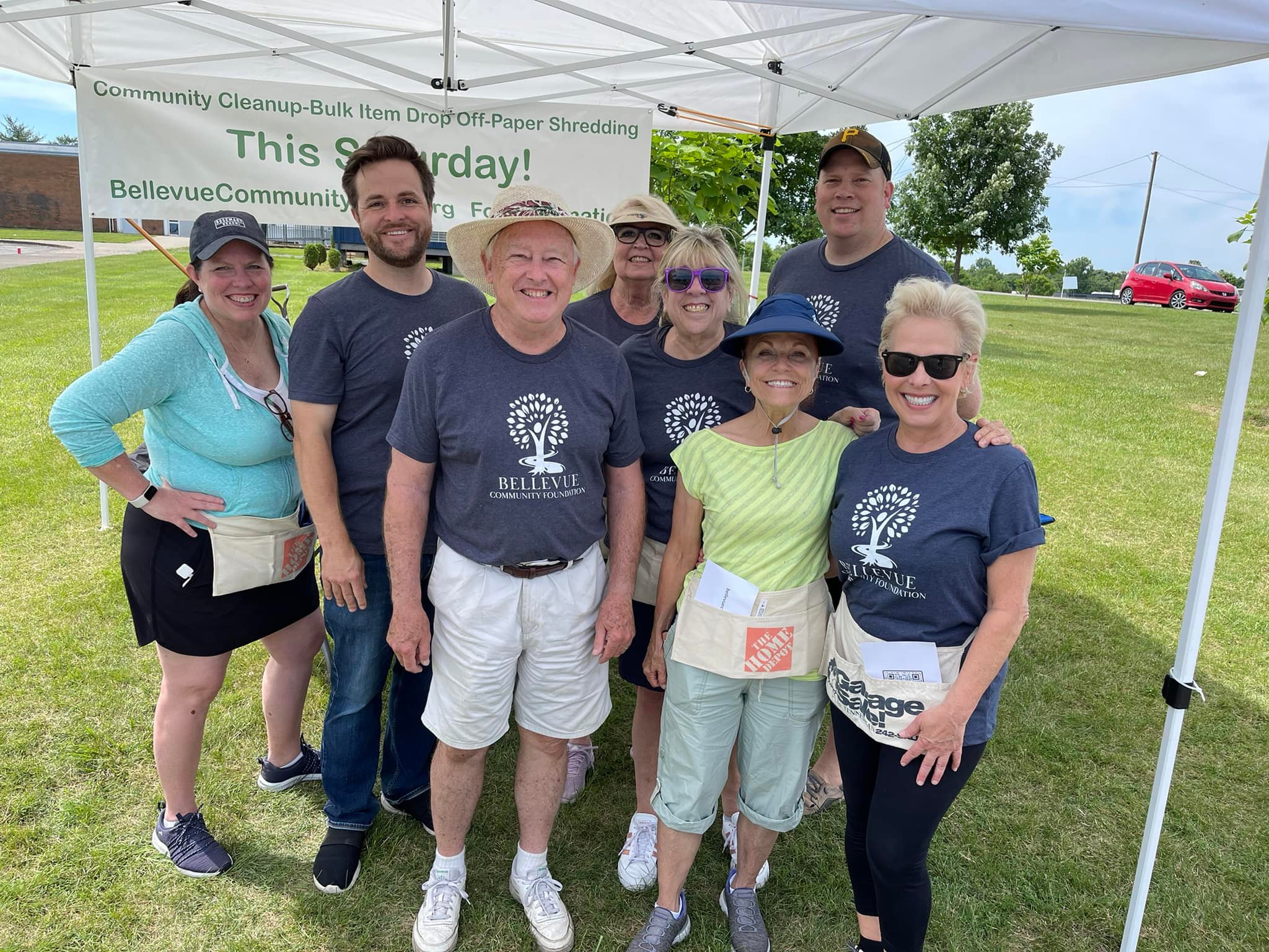 Bellevue Community Foundation, community cleanup