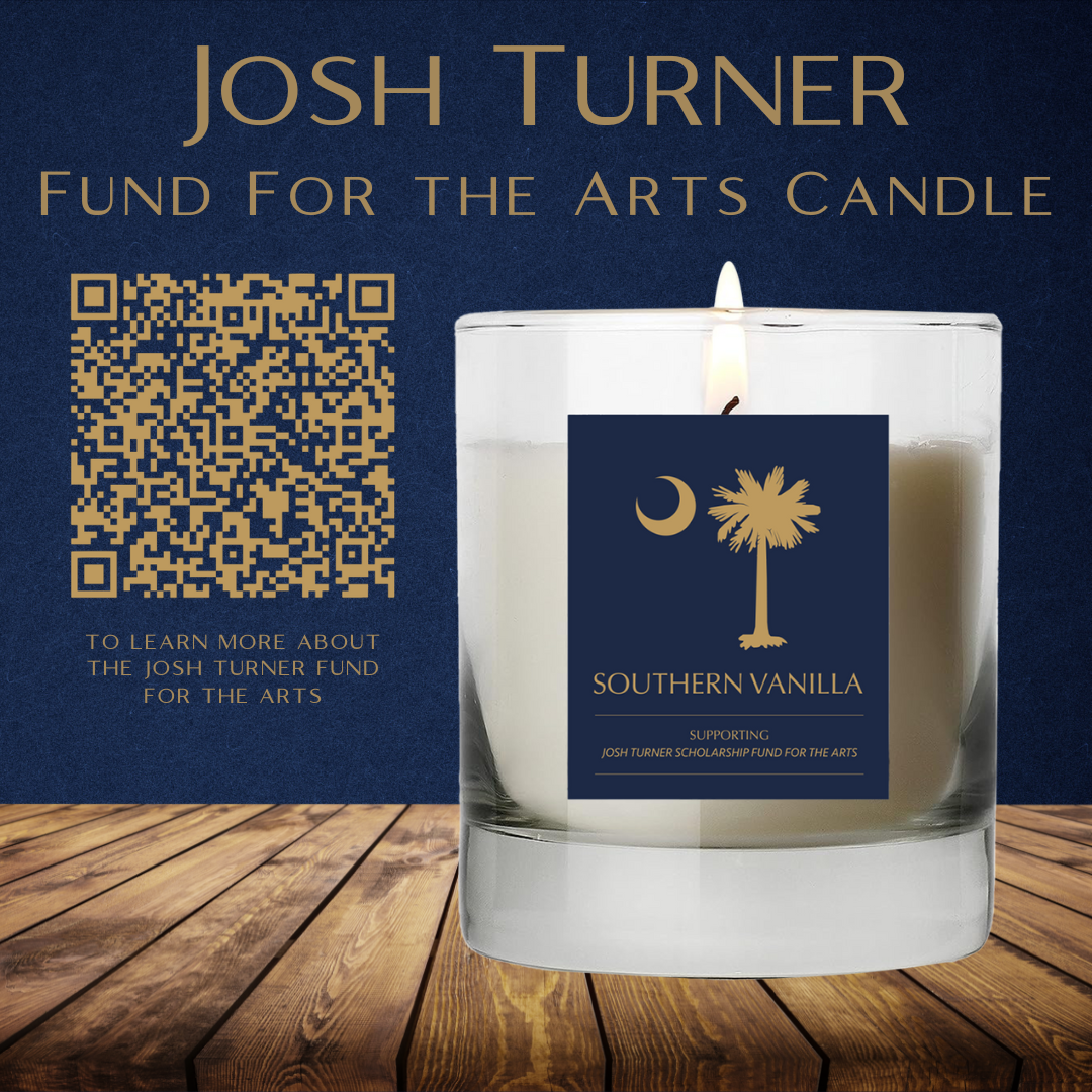 Josh Turner Scholarship Fund for the Arts candle