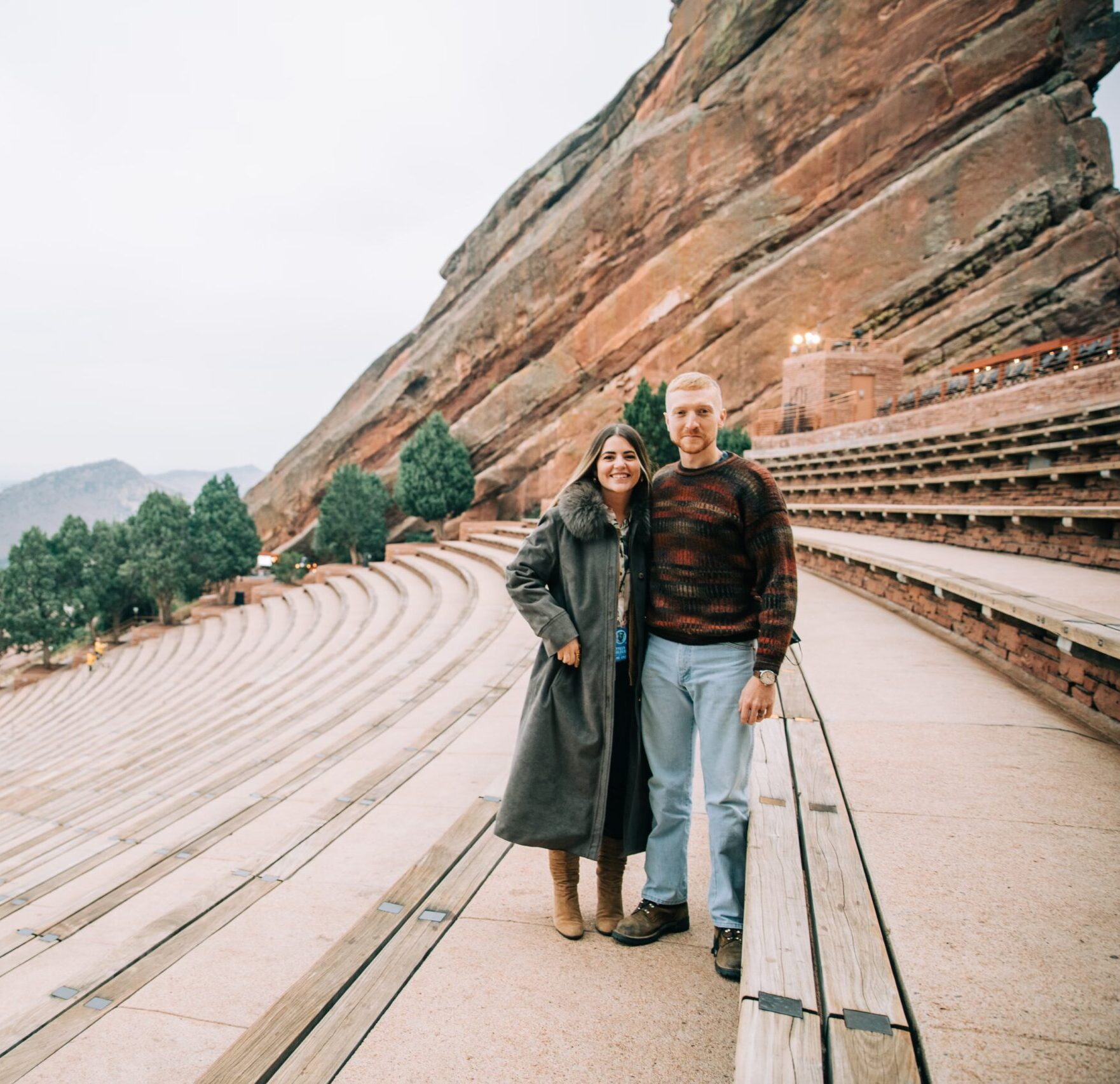 Tyler and Senora Childers at Red Rocks