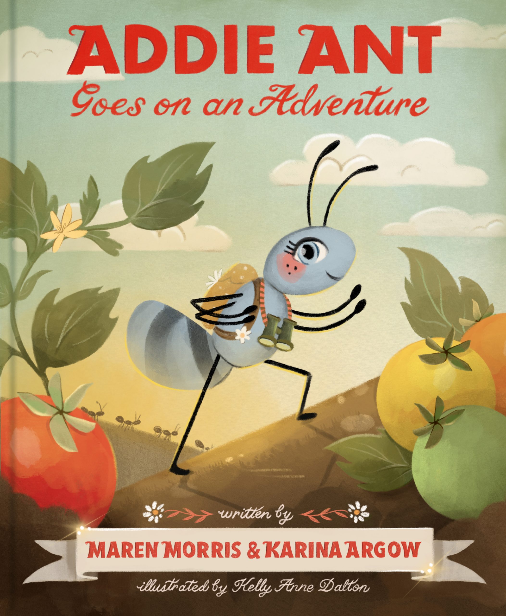 Marin Morris's' book Addie the ant goes on an adventure